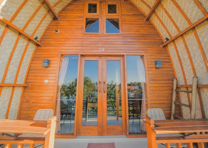 Murna House 2, Rooftop Balinese Wooden House 360 Sunrise To Sunset View * ウルワツ